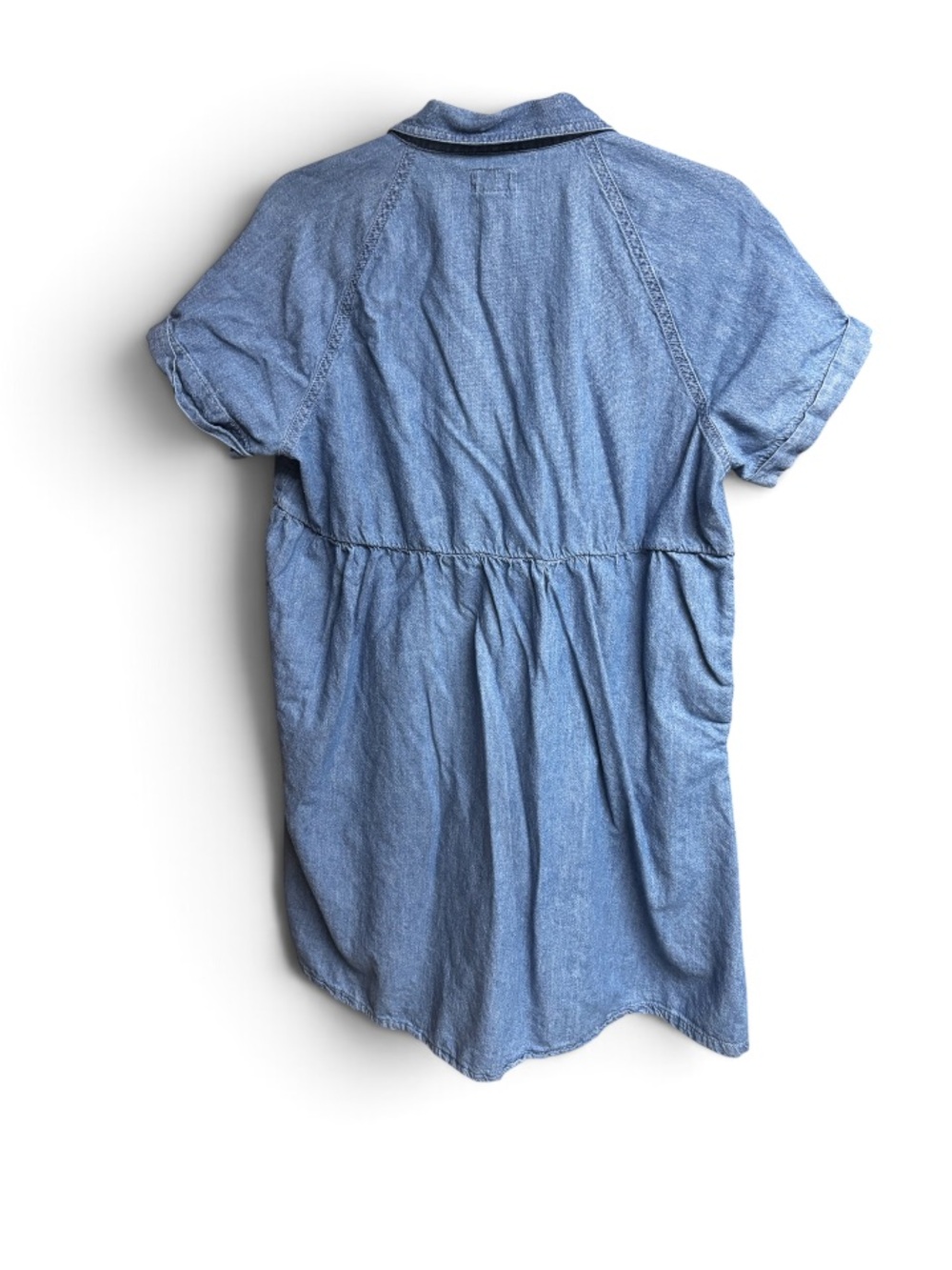 PACT Organic Cotton  Shirt Dress | Size M | 100% Organic Cotton | Pocket - Picture 4 of 10
